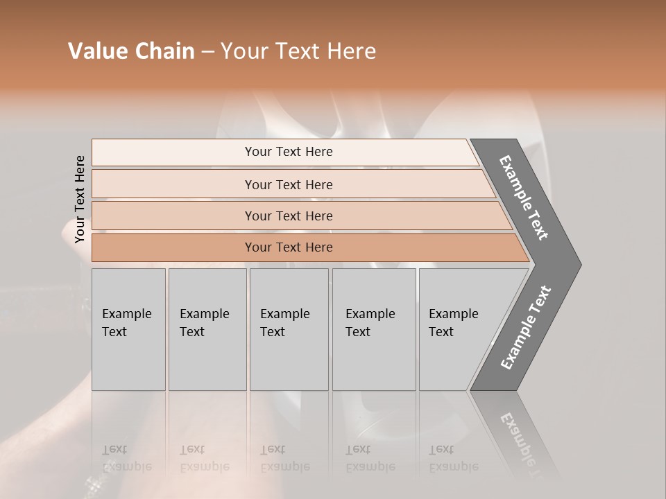Man Person Garage PowerPoint Template