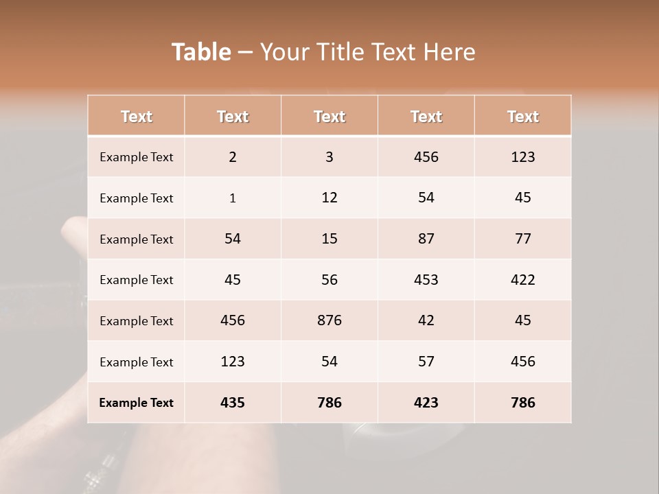 Man Person Garage PowerPoint Template