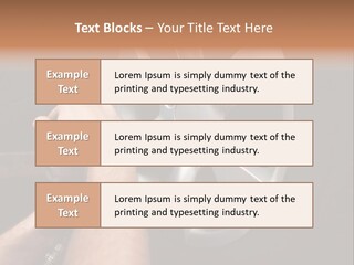 Man Person Garage PowerPoint Template