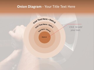 Man Person Garage PowerPoint Template