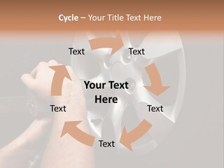 Man Person Garage PowerPoint Template