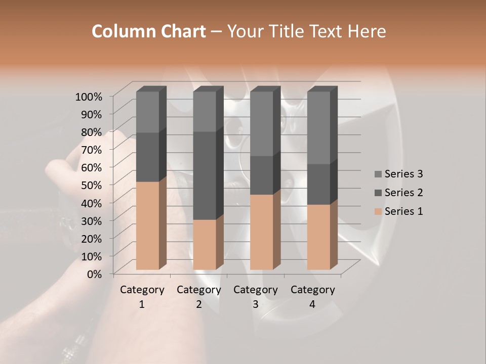 Man Person Garage PowerPoint Template