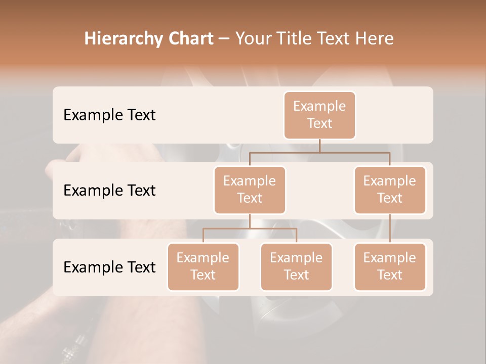 Man Person Garage PowerPoint Template
