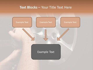 Man Person Garage PowerPoint Template