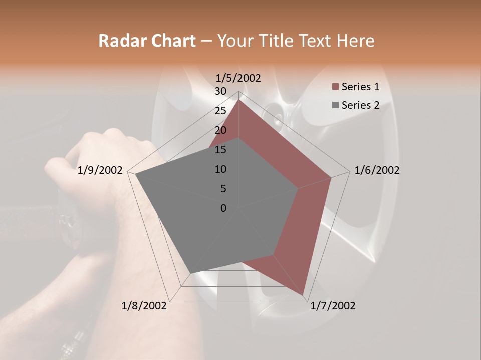 Man Person Garage PowerPoint Template