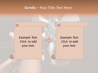 Man Person Garage PowerPoint Template