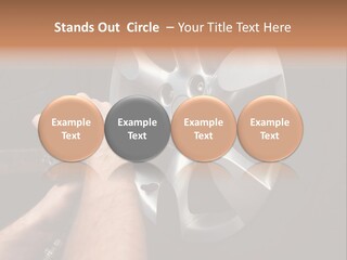 Man Person Garage PowerPoint Template