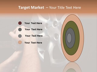 Man Person Garage PowerPoint Template