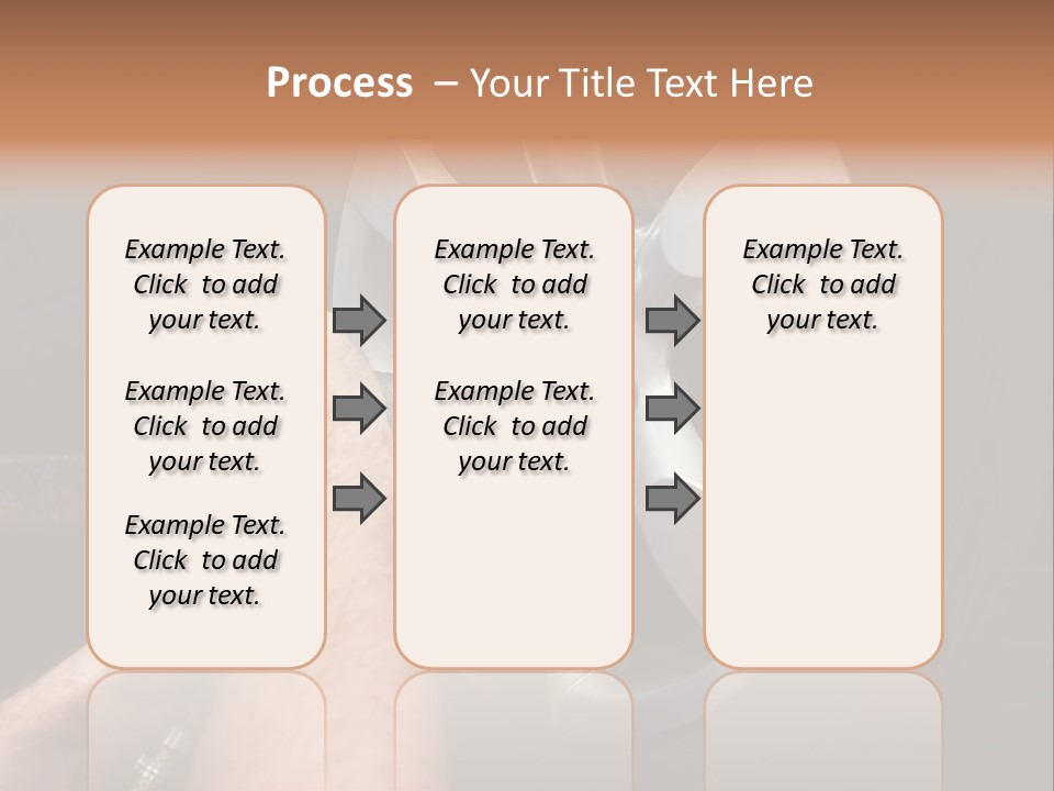 Man Person Garage PowerPoint Template