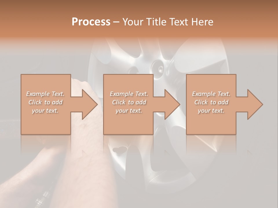 Man Person Garage PowerPoint Template