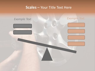 Man Person Garage PowerPoint Template