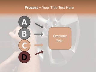 Man Person Garage PowerPoint Template