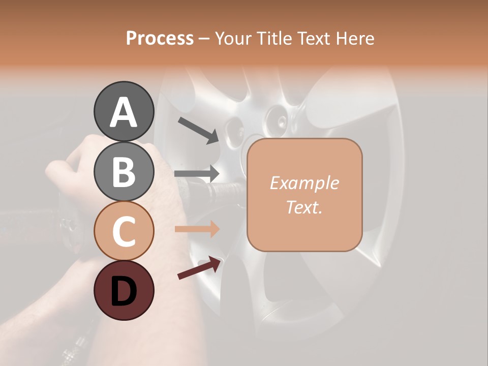 Man Person Garage PowerPoint Template
