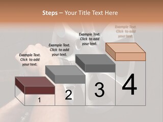 Man Person Garage PowerPoint Template