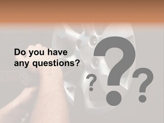 Man Person Garage PowerPoint Template