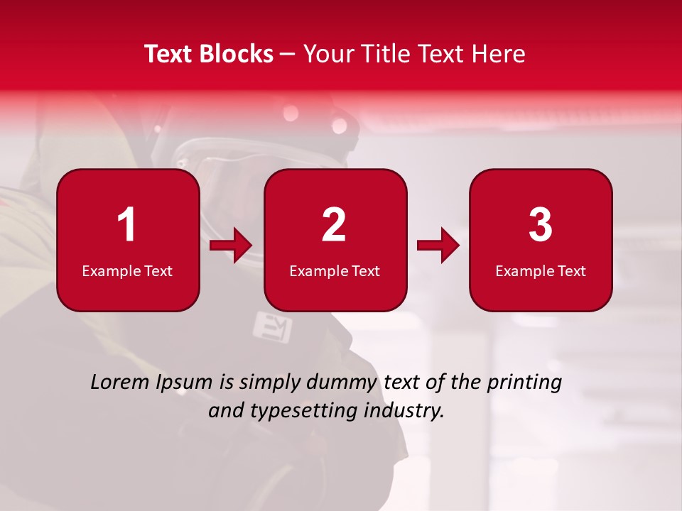 Forensic Anti Helmet PowerPoint Template