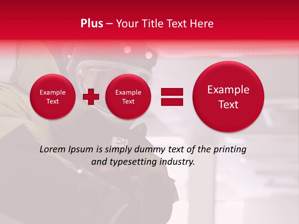 Forensic Anti Helmet PowerPoint Template