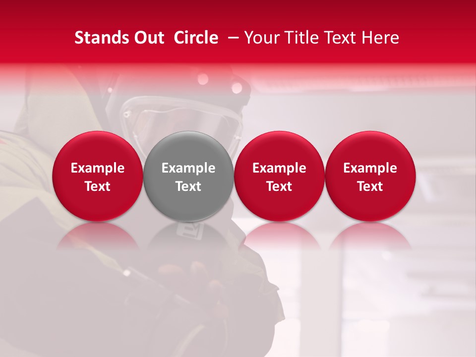 Forensic Anti Helmet PowerPoint Template