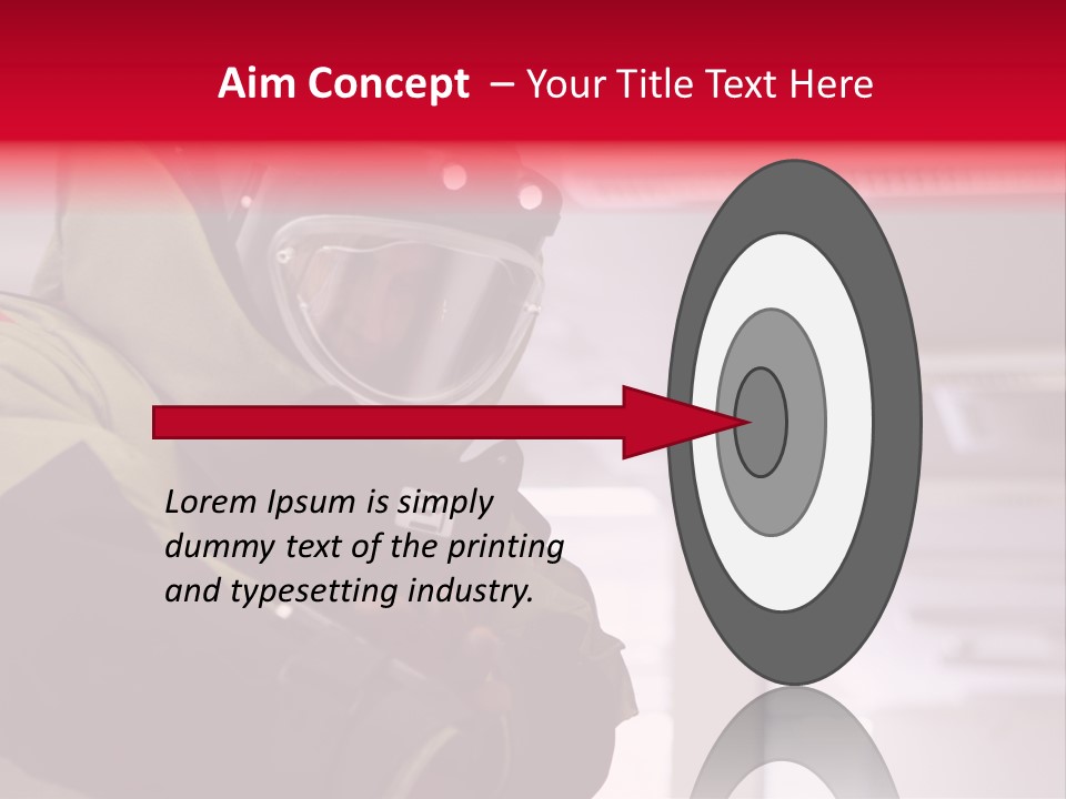 Forensic Anti Helmet PowerPoint Template