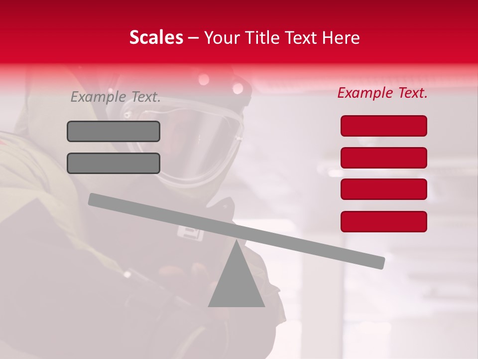 Forensic Anti Helmet PowerPoint Template