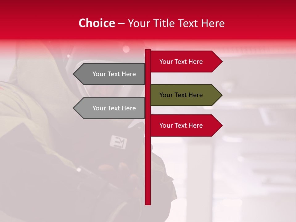 Forensic Anti Helmet PowerPoint Template