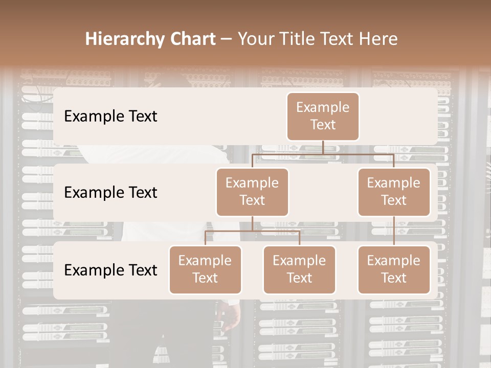 Technology Caucasian Control PowerPoint Template