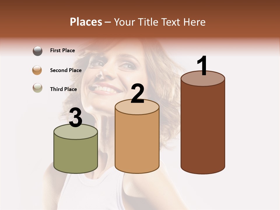 Smile Closeup Makeup PowerPoint Template