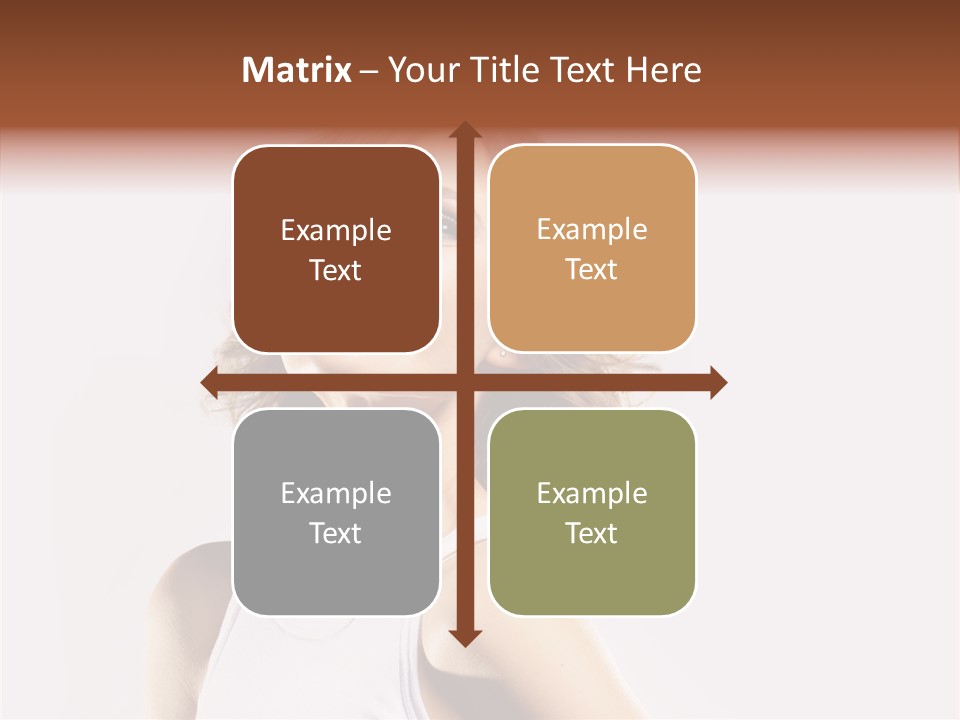 Smile Closeup Makeup PowerPoint Template