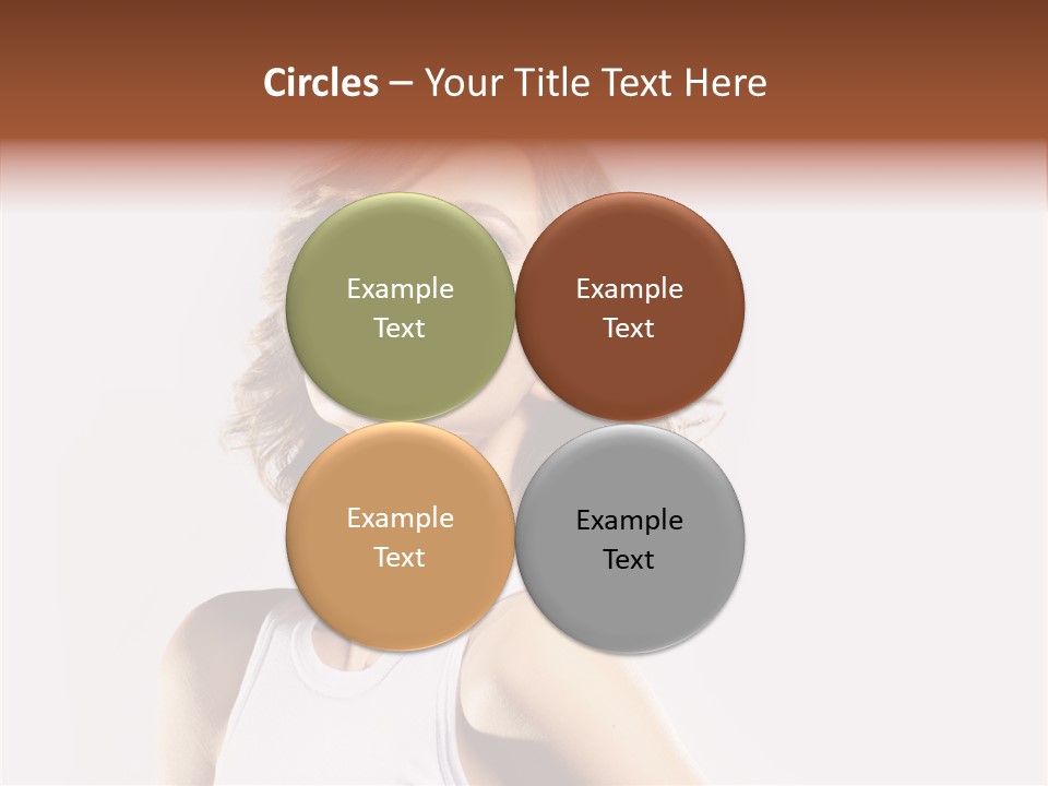 Smile Closeup Makeup PowerPoint Template