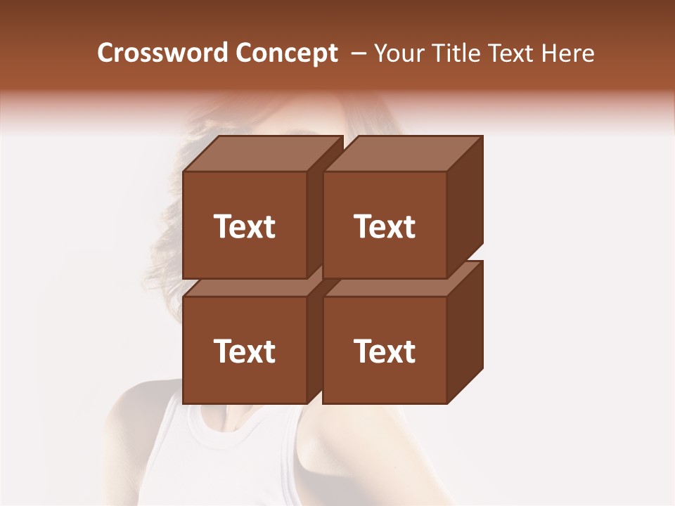 Smile Closeup Makeup PowerPoint Template