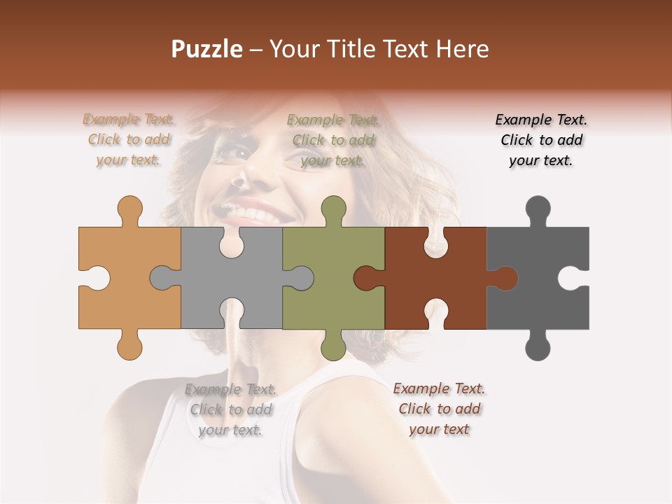 Smile Closeup Makeup PowerPoint Template