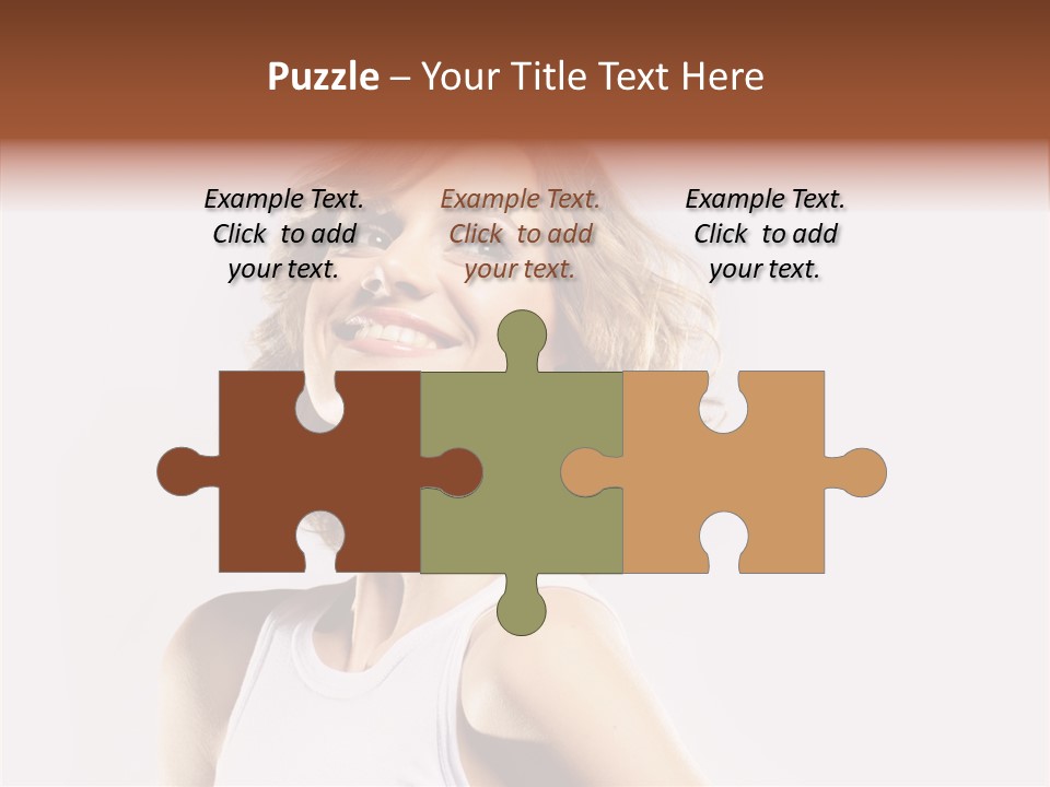 Smile Closeup Makeup PowerPoint Template