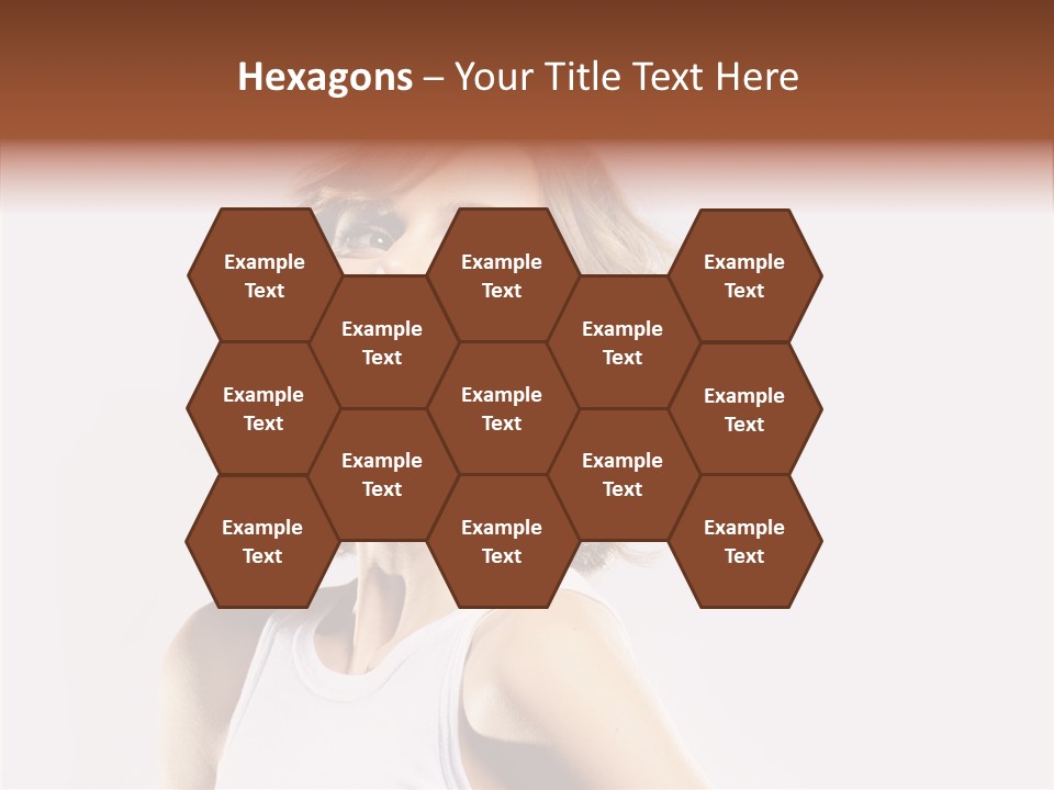 Smile Closeup Makeup PowerPoint Template