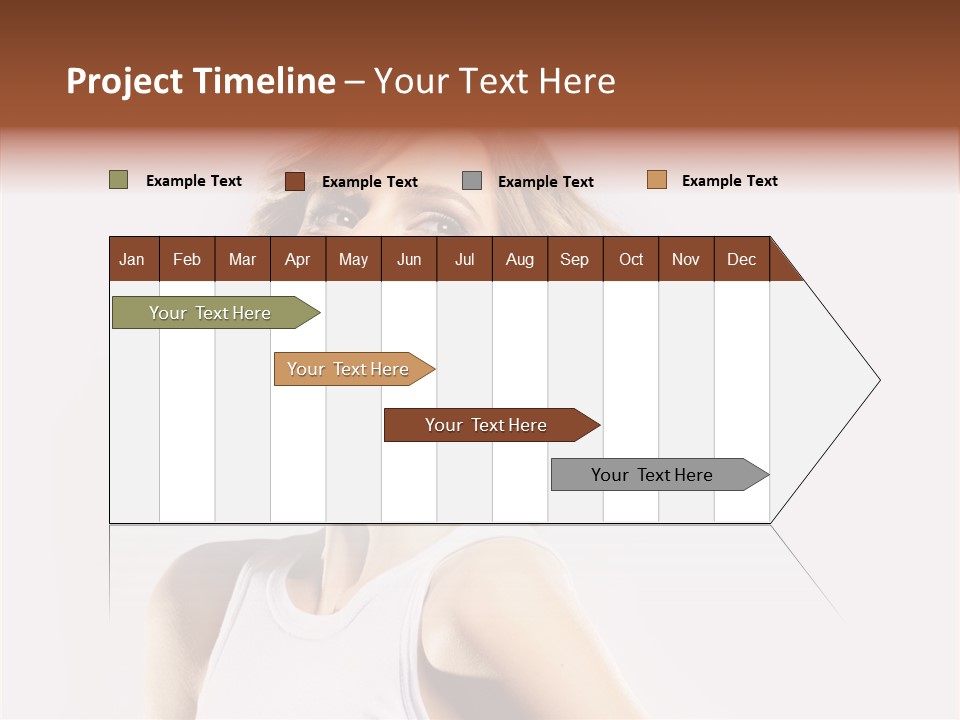 Smile Closeup Makeup PowerPoint Template