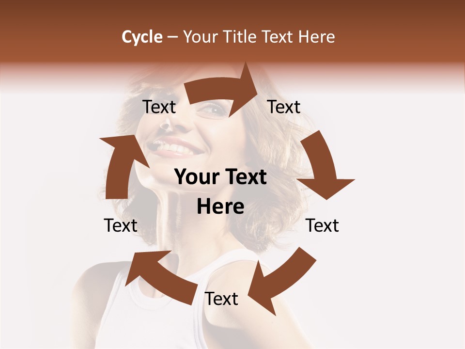 Smile Closeup Makeup PowerPoint Template