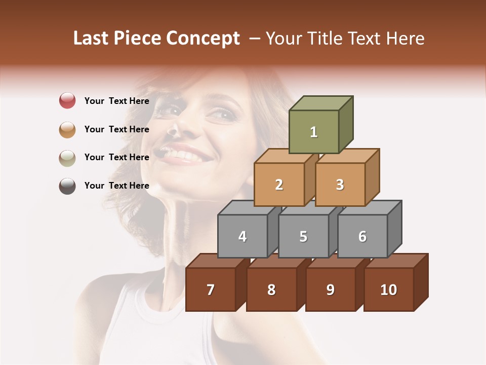 Smile Closeup Makeup PowerPoint Template