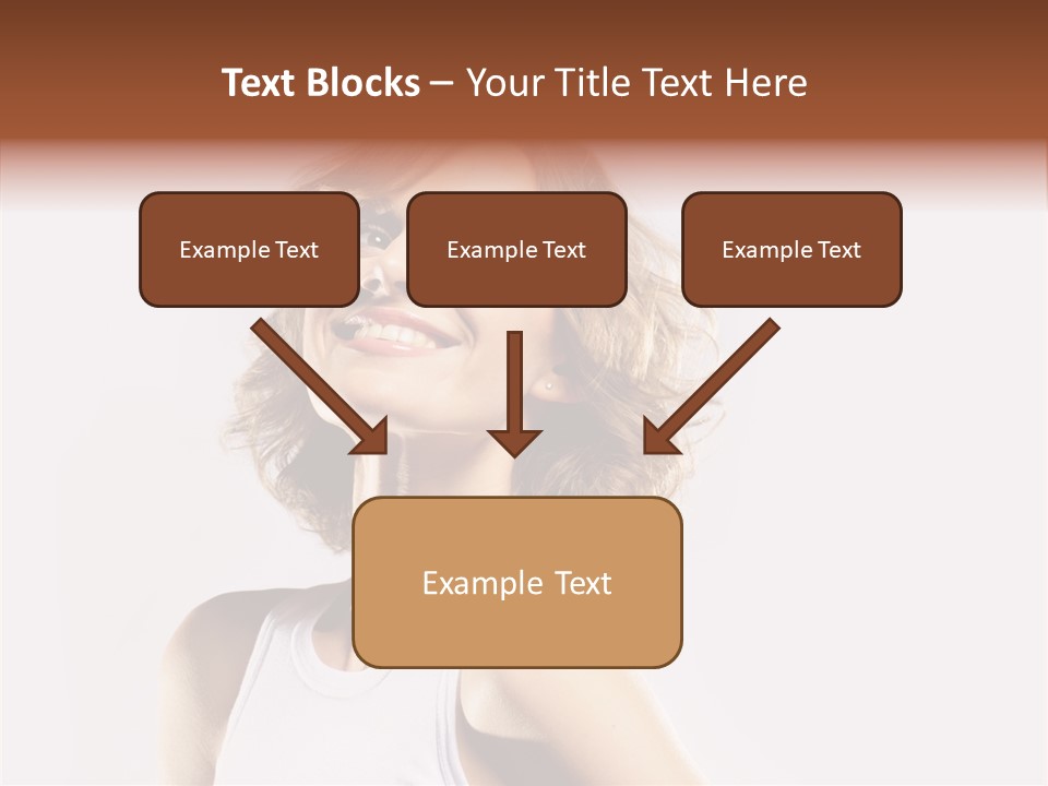 Smile Closeup Makeup PowerPoint Template