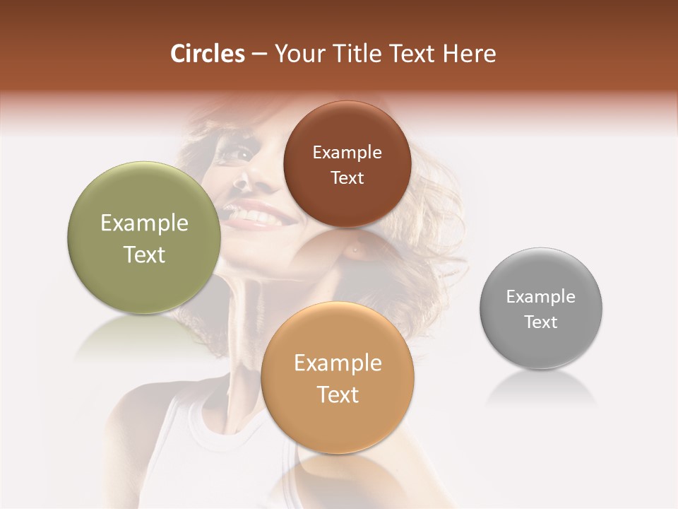 Smile Closeup Makeup PowerPoint Template