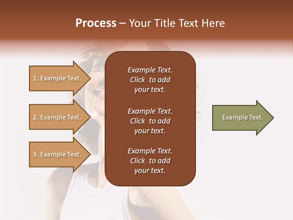 Smile Closeup Makeup PowerPoint Template
