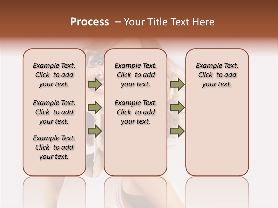 Smile Closeup Makeup PowerPoint Template