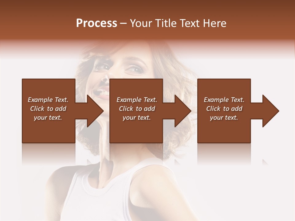 Smile Closeup Makeup PowerPoint Template