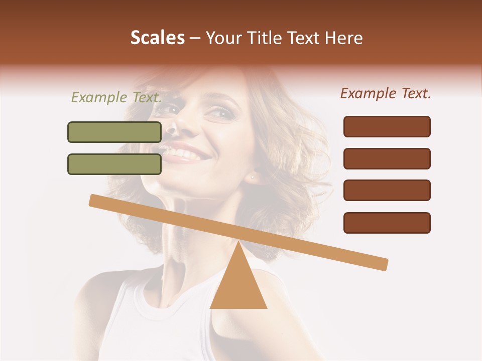 Smile Closeup Makeup PowerPoint Template
