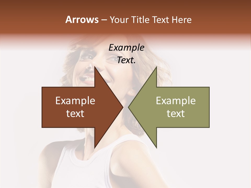 Smile Closeup Makeup PowerPoint Template