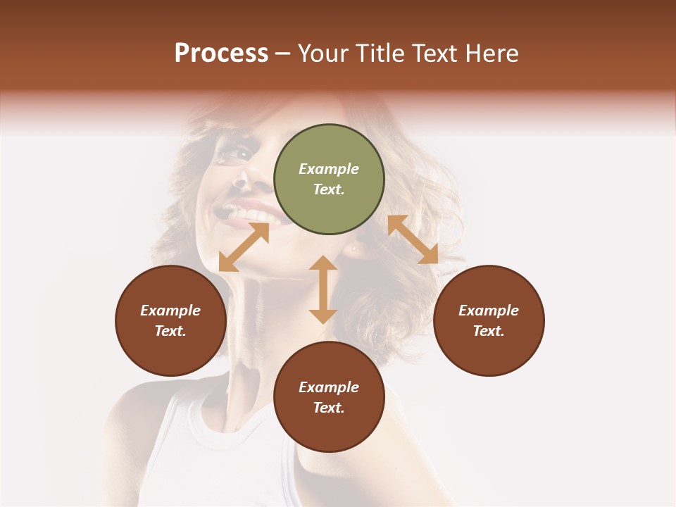 Smile Closeup Makeup PowerPoint Template