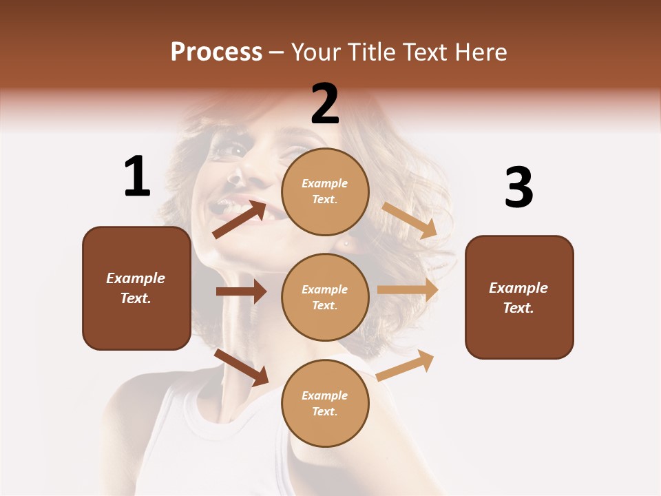 Smile Closeup Makeup PowerPoint Template