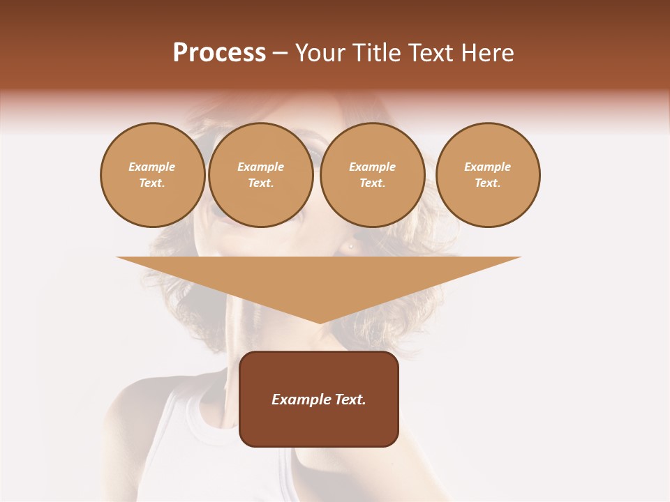 Smile Closeup Makeup PowerPoint Template