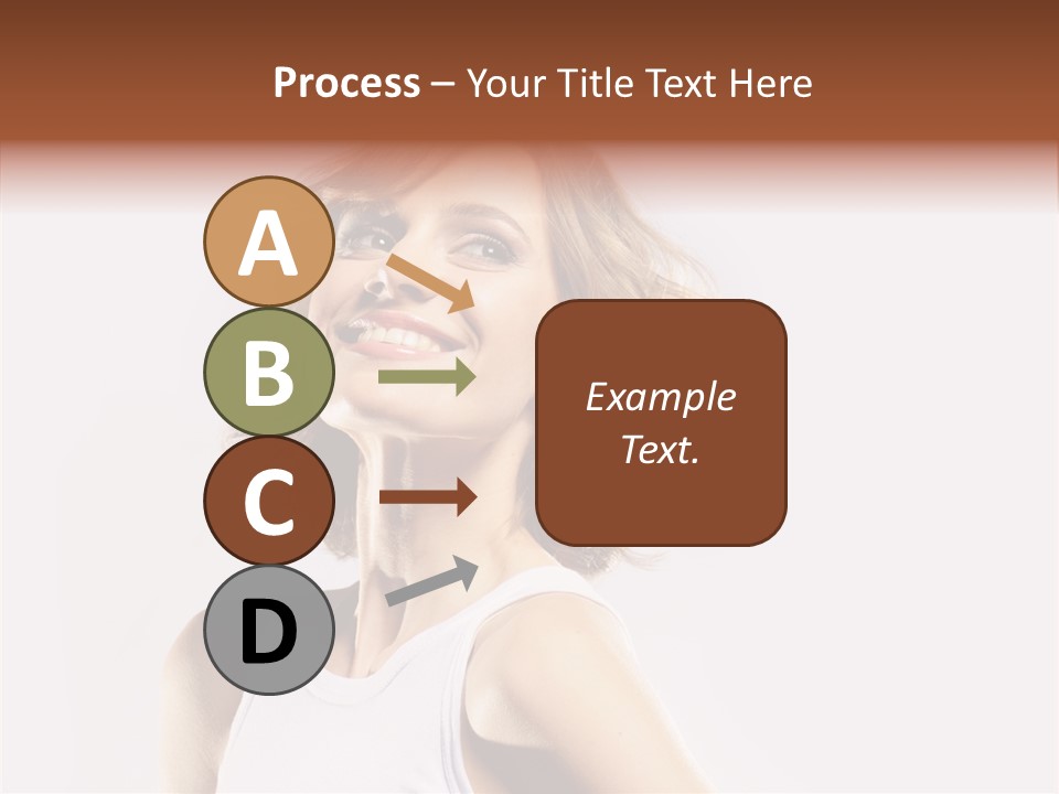 Smile Closeup Makeup PowerPoint Template