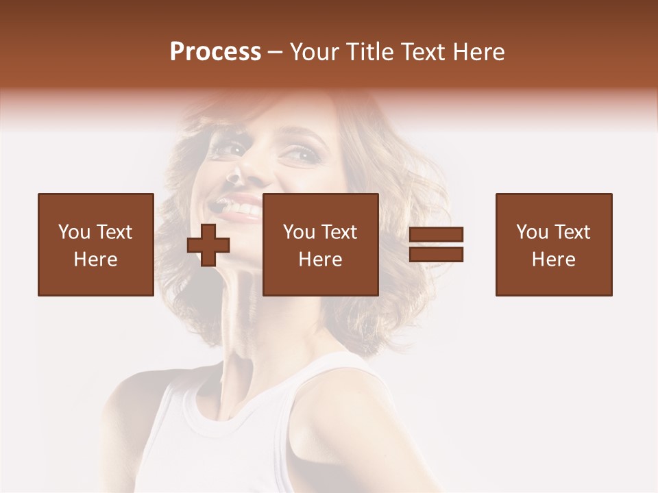 Smile Closeup Makeup PowerPoint Template