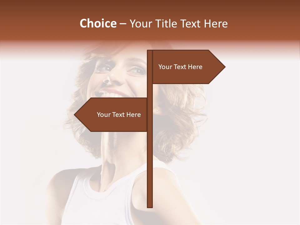 Smile Closeup Makeup PowerPoint Template