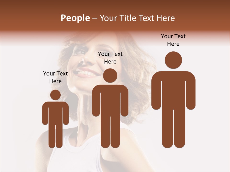 Smile Closeup Makeup PowerPoint Template